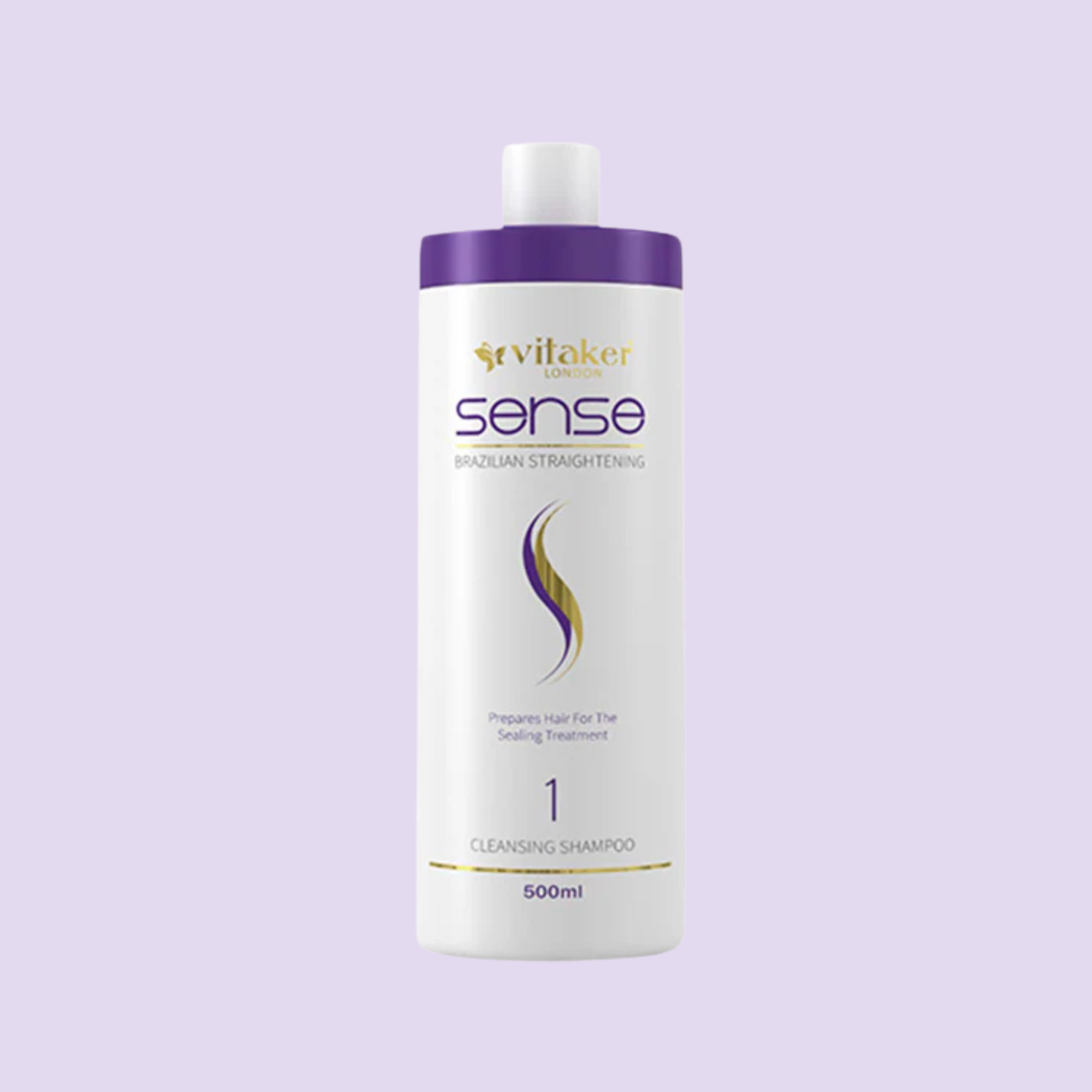 Sense Lissage brésilien à la kératine – 500 ml – Step 1 – Shampoing préparateur